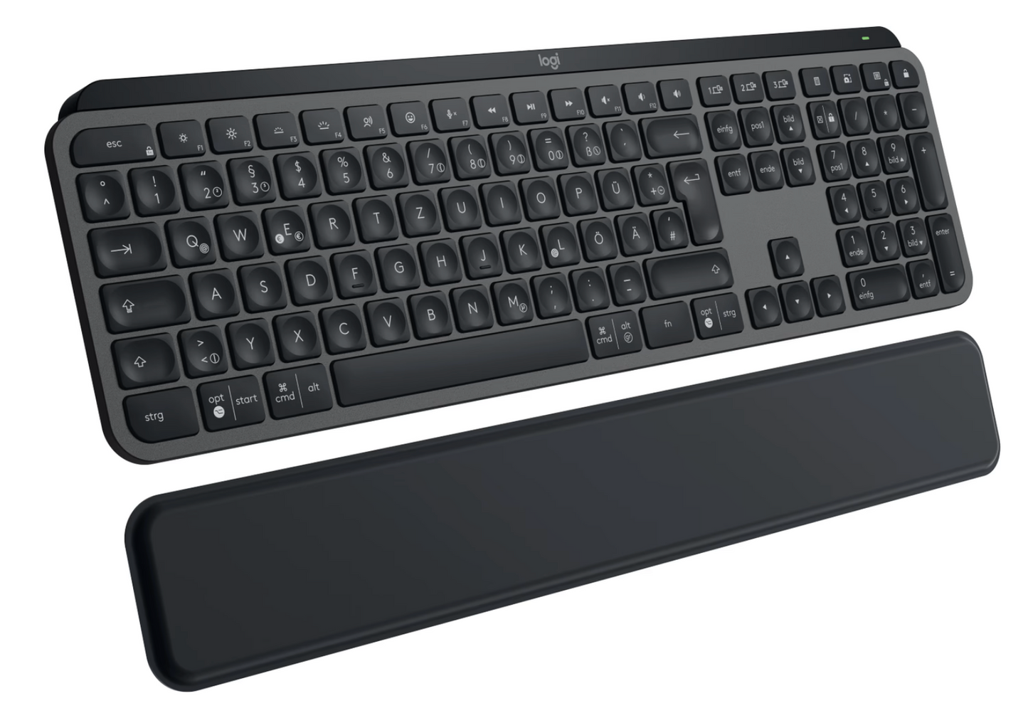 Logitech MX Keys S Plus Tastatur mit Handgelenkauflage Qwertz